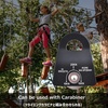 image:imageAzarxis 20 kN Micro Side Swing Pulley Prusik Minding Pulleys for 051  13mm RopeCable Rock Climbing Tree Arborist Zipline Lifting Hauling Dragging Rescue Aerrial Work Hitch Tending BlackBlack