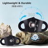 image:imageAzarxis 20 kN Micro Side Swing Pulley Prusik Minding Pulleys for 051  13mm RopeCable Rock Climbing Tree Arborist Zipline Lifting Hauling Dragging Rescue Aerrial Work Hitch Tending BlackBlack