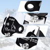 image:imageAzarxis Climbing Descender Ascender Belay Device Self Locking Fall Protection Rappel Equipment Rope Grip for 813mm Rope for Rock Mountaineering Aerial Work Caving Rescue Tree ArboristOrange  100 kg