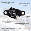 image:imageAzarxis Climbing Descender Ascender Belay Device Self Locking Fall Protection Rappel Equipment Rope Grip for 813mm Rope for Rock Mountaineering Aerial Work Caving Rescue Tree ArboristOrange  100 kg