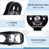 image:imageAzarxis Climbing Pulley 26kN Fixed Plate Aluminum Alloy Rope Pulley Small Micro for Rescue Climbing Hauling Zipline Rigging Rappelling Heavy Duty Black  26 kNBlack