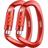 3# 12kN - Screwgate - Orange - 2 Pack