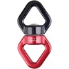 image:imageAzarxis Tree Swing Swivel Spinner 30 kN Rotational Climbing Rope Device Hanging Hook Accessory for Childrens Web Swing Aerial Dance BlackBlack  Red