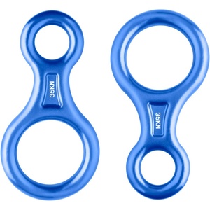 image:imageAzarxis 35kN Climbing Rescue Figure 8 Descender Rigging Plate Heavy Duty amp Large amp High Strength Rappel Device Equipment for Rappelling Belaying Tree Climbing Aerial Silks RiggingBlue  35 kN  2 Pack