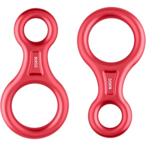 image:imageAzarxis 35kN Climbing Rescue Figure 8 Descender Rigging Plate Heavy Duty amp Large amp High Strength Rappel Device Equipment for Rappelling Belaying Tree Climbing Aerial Silks RiggingRed  35 kN  2 Pack