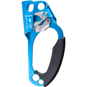 image:imageAzarxis Hand Ascender Climbing Mountaineering 813MM Rope with Ergonomic Handled Aluminum Alloy Ascender Rappelling Gear Equipment for Rock Tree Arborist Caving RescueBlue