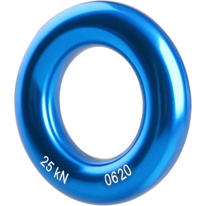 image:imageAzarxis Rappel Cup Ring 25kN Tension ORing Rope Connector for Rock Climbing Arborist Rescue Slackline Hammock Friction Saver EquipmentBlueBlue